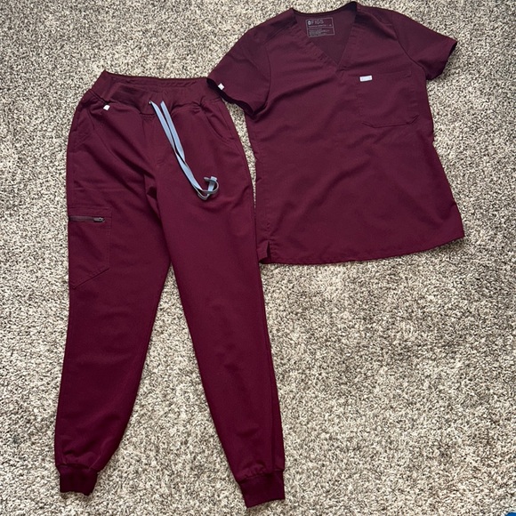 Figs Other - Figs XS set burgundy